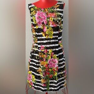 Floral/ Striped dress